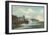 Hastings, Sussex: a Rough Sea-null-Framed Photographic Print