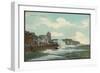 Hastings, Sussex: a Rough Sea-null-Framed Photographic Print