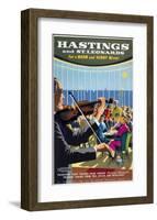 Hastings Violin Player-null-Framed Art Print