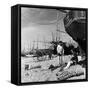 Hastings-Staff-Framed Stretched Canvas