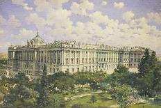 The Royal Palace, Madrid-Hastoy-Framed Stretched Canvas