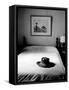 Hat Belonging to Painter Andrew Wyeth on Top of Bed at Home-Alfred Eisenstaedt-Framed Stretched Canvas