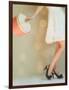 Hat Box Girl 1-Mandy Lynne-Framed Art Print