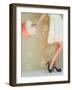 Hat Box Girl 1-Mandy Lynne-Framed Art Print