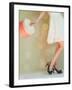 Hat Box Girl 1-Mandy Lynne-Framed Art Print