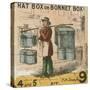 Hat Box or Bonnet Box!, Cries of London, C1840-TH Jones-Stretched Canvas