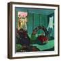 "Hat Bridge", January 25, 1958-Thornton Utz-Framed Premium Giclee Print