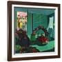 "Hat Bridge", January 25, 1958-Thornton Utz-Framed Giclee Print