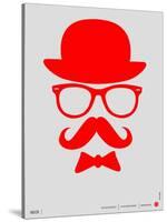 Hat, Glasses, and Bow Tie Poster II-NaxArt-Stretched Canvas