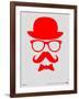 Hat, Glasses, and Bow Tie Poster II-NaxArt-Framed Art Print