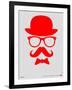 Hat, Glasses, and Bow Tie Poster II-NaxArt-Framed Art Print