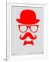 Hat, Glasses, and Bow Tie Poster II-NaxArt-Framed Art Print