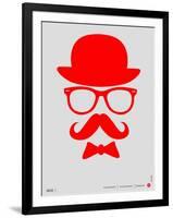 Hat, Glasses, and Bow Tie Poster II-NaxArt-Framed Art Print