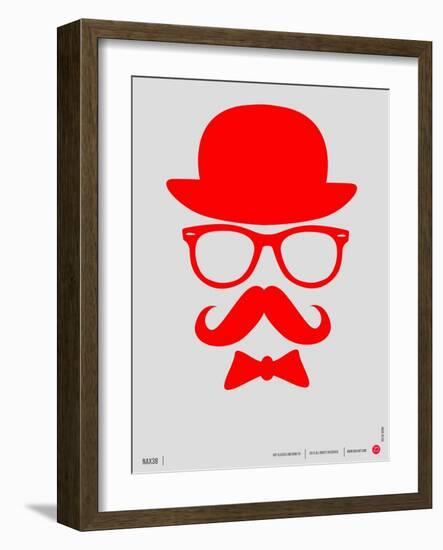 Hat, Glasses, and Bow Tie Poster II-NaxArt-Framed Art Print