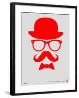 Hat, Glasses, and Bow Tie Poster II-NaxArt-Framed Art Print