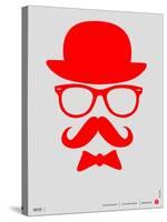 Hat, Glasses, and Bow Tie Poster II-NaxArt-Stretched Canvas