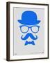 Hat, Glasses, and Bow Tie Poster III-NaxArt-Framed Art Print