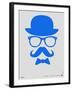 Hat, Glasses, and Bow Tie Poster III-NaxArt-Framed Art Print