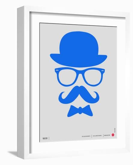 Hat, Glasses, and Bow Tie Poster III-NaxArt-Framed Art Print