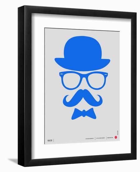 Hat, Glasses, and Bow Tie Poster III-NaxArt-Framed Art Print