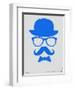 Hat, Glasses, and Bow Tie Poster III-NaxArt-Framed Art Print