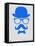 Hat, Glasses, and Bow Tie Poster III-NaxArt-Framed Stretched Canvas