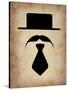 Hat Glasses and Mustache 5-NaxArt-Stretched Canvas
