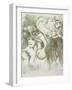 Hat Pin, First Board; Le Chapeau Epingle, Premiere Planche, C.1897-Pierre-Auguste Renoir-Framed Giclee Print