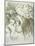 Hat Pin, First Board; Le Chapeau Epingle, Premiere Planche, C.1897-Pierre-Auguste Renoir-Mounted Giclee Print