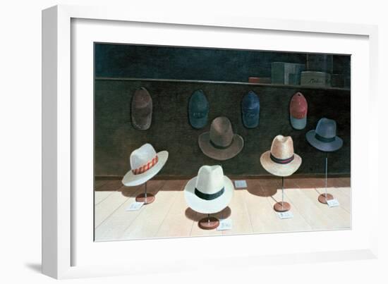 Hat Shop, 1990-Lincoln Seligman-Framed Giclee Print