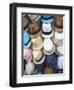 Hat Shop, Istanbul, Turkey, Europe-Sakis Papadopoulos-Framed Photographic Print