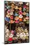 Hat Stall, Pisac Textiles Market, Sacred Valley, Peru, South America-Ben Pipe-Mounted Photographic Print