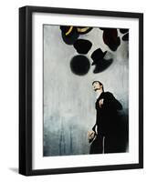 Hat Toss-Clayton Rabo-Framed Giclee Print