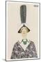 Hat with Aigrette, c.1913-Mela Koehler-Mounted Art Print