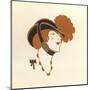 Hat with Chin Strap 1913-null-Mounted Art Print