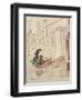 Hataori (Weavin), C1829-Yanagawa Shigenobu-Framed Premium Giclee Print