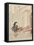 Hataori (Weavin), C1829-Yanagawa Shigenobu-Framed Stretched Canvas