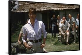 HATARI !, 1962 directed by HOWARD HAWKS Elsa Martinelli (photo)-null-Framed Photo