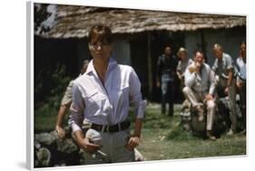 HATARI !, 1962 directed by HOWARD HAWKS Elsa Martinelli (photo)-null-Framed Photo