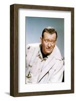 HATARI !, 1962 directed by HOWARD HAWKS John Wayne (photo)-null-Framed Photo