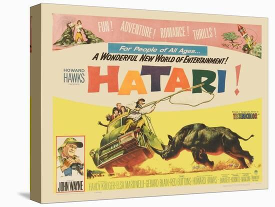 Hatari!, 1962-null-Stretched Canvas