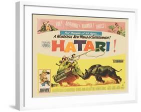 Hatari!, 1962-null-Framed Giclee Print