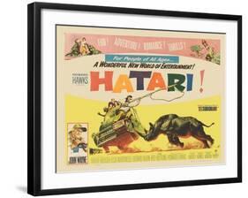 Hatari!, 1962-null-Framed Giclee Print