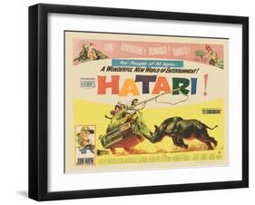 Hatari!, 1962-null-Framed Giclee Print