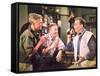 Hatari!, Hardy Kruger, Red Buttons, John Wayne, 1962-null-Framed Stretched Canvas