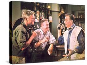 Hatari!, Hardy Kruger, Red Buttons, John Wayne, 1962-null-Stretched Canvas
