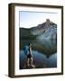 Hatchett Lake While on a Backpacking Trip in the White Cloud Mountains in Idaho.-Ben Herndon-Framed Photographic Print