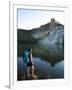 Hatchett Lake While on a Backpacking Trip in the White Cloud Mountains in Idaho.-Ben Herndon-Framed Photographic Print