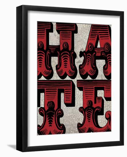 Hate Sign-N. Harbick-Framed Art Print