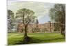 Hatfield House, Hertfordshire, Home of the Marquis of Salisbury, 1880-Benjamin Fawcett-Mounted Giclee Print